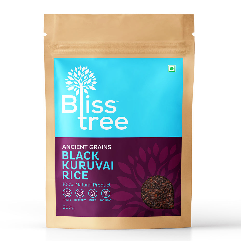 Blisstree Black Rice (Kuruvai) - 2 lb