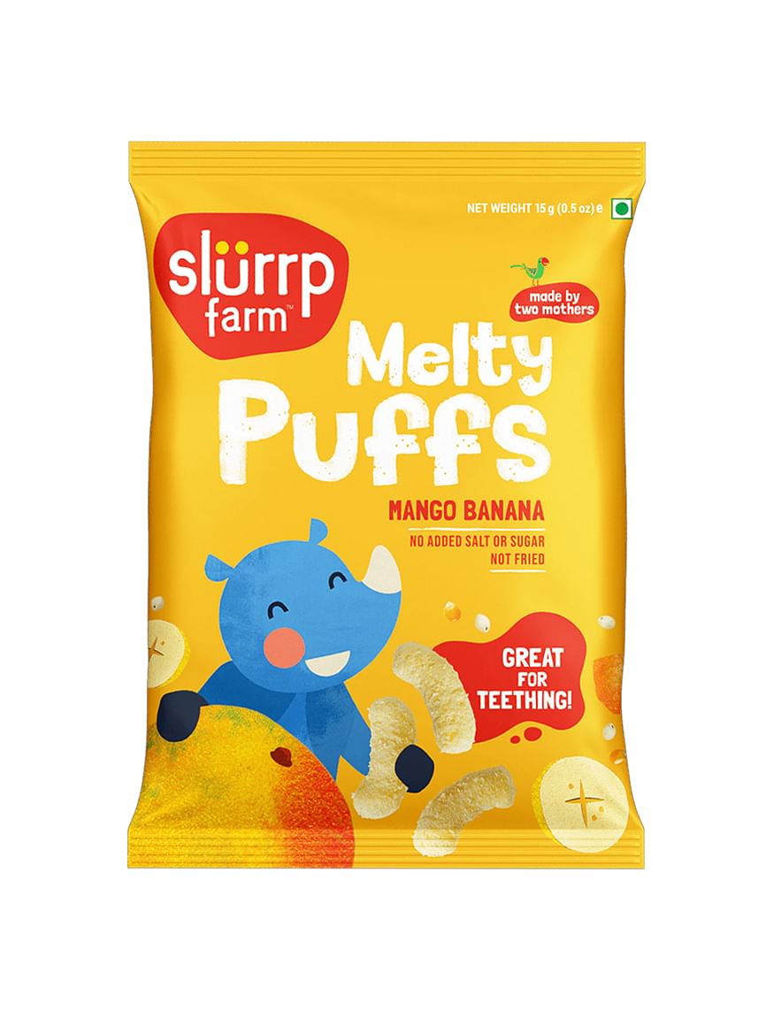 Melty Puffs - Mango Banana - 2 Pack