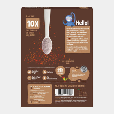 Cereal : Sprouted Ragi Powder - 200g