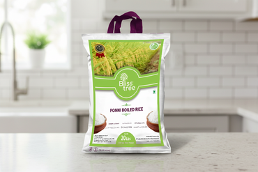 Ponni Boiled Rice ( Semi Polished ) - 20lb