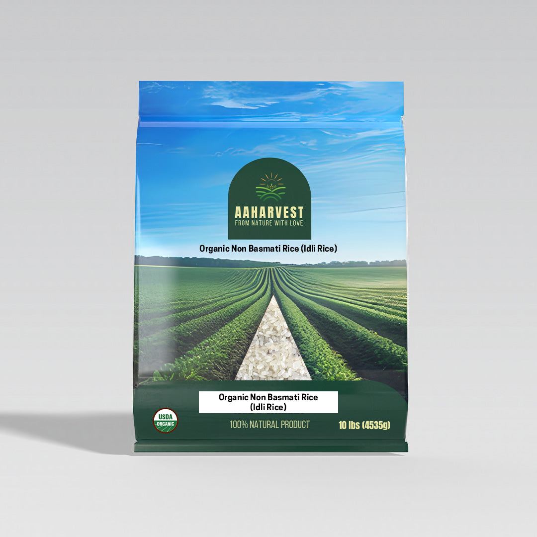 Organic Non Basmati ( Idli Rice) - 10lb