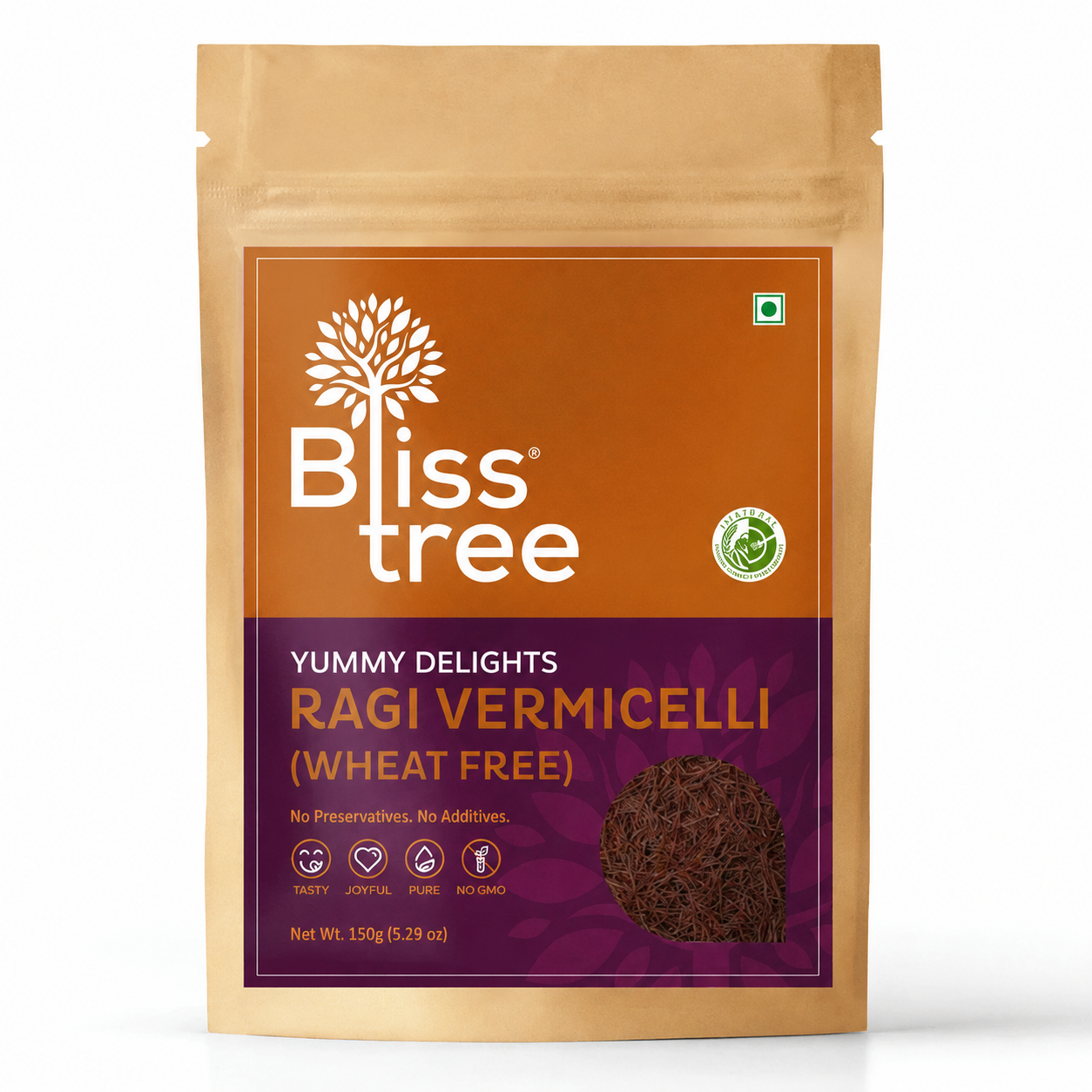 Blisstree Ragi Vermicelli (Wheat Free) - 150g