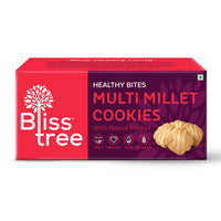 Blisstree Millet Cookies Combo Pack – 4 Varieties | Little, Pearl, Multi & Kodo Millet Cookies