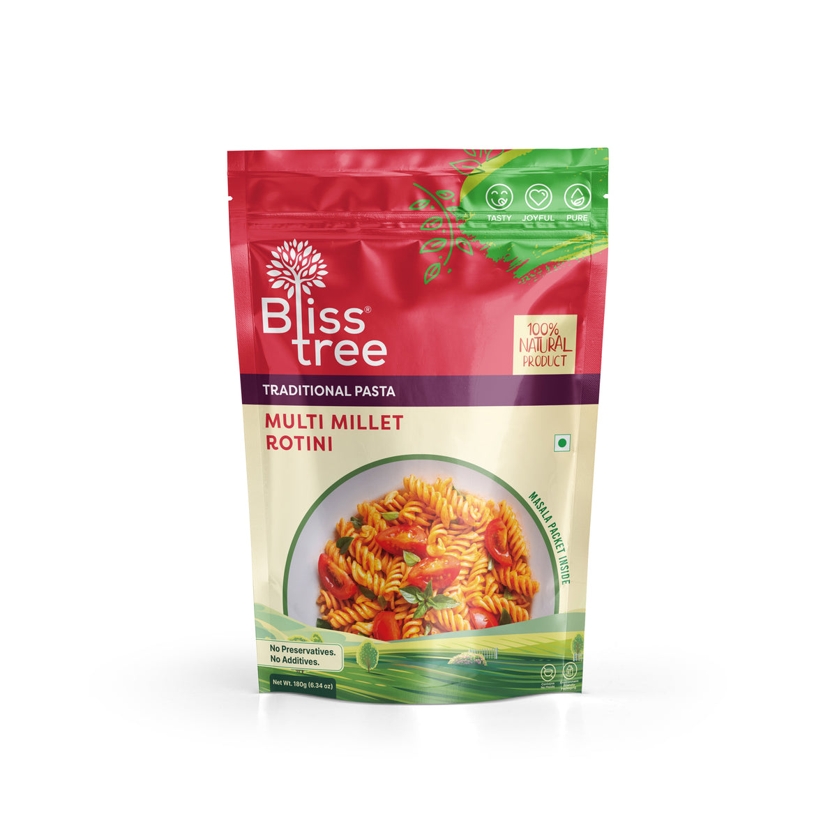 Multi Millet Roti Blisstree Multi Millet Rotini - 180g – Prakruthi Foods