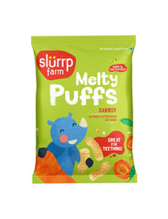 Melty Puffs - Carrot Flavor - 2 Pack