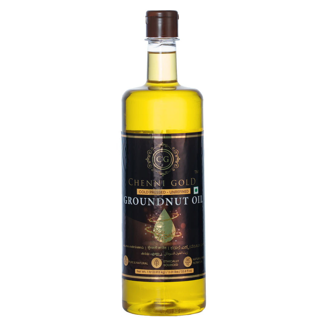Chenni Gold - Cold Pressed Groundnut Oil - 1 L