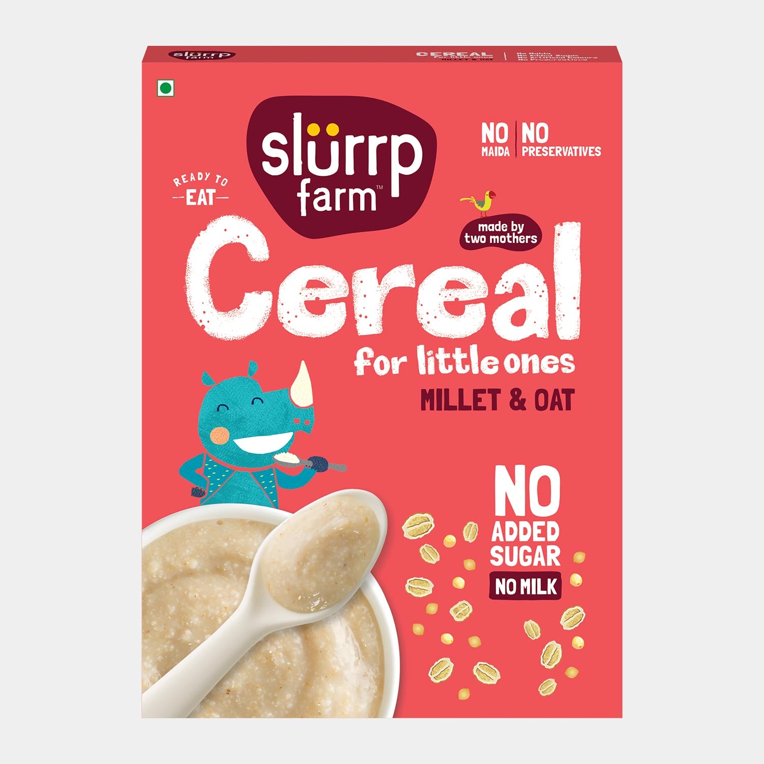 Cereal : Millet Oat Porridge (Daliya/Suji substitute)