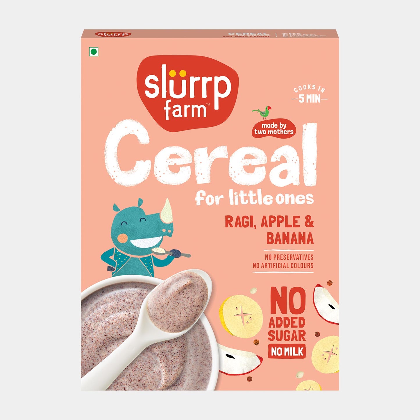 Cereal : Ragi, Apple & Banana Cereal - 200g