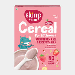 Cereal : Strawberry, Ragi & Rice Cereal -200g