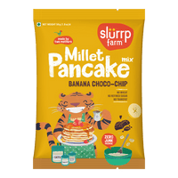 Slurrp Farm Banana Choco-Chip Millet Pancake - 50g