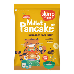 Slurrp Farm Banana Choco-Chip Millet Pancake - 50g