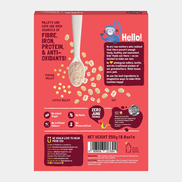 Cereal : Millet Oat Porridge (Daliya/Suji substitute)