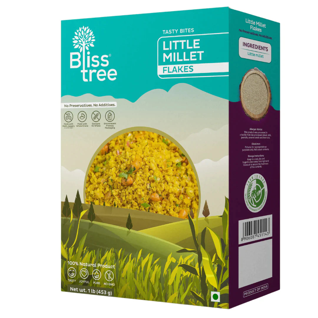 Blisstree Little Millet Flakes - 1lb