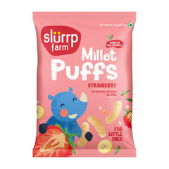 Melty Puffs - Strawberry Flavor - 2 Pack