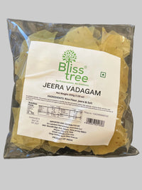 Blisstree Jeera Papad ( Jeera Vadagam) - 200g
