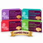 Blisstree Millet Cookies Combo Pack – 4 Varieties | Little, Pearl, Multi & Kodo Millet Cookies