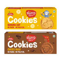Slurrp Farm Choco Ragi Cookies - 80g