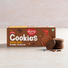 Slurrp Farm Choco Ragi Cookies - 80g