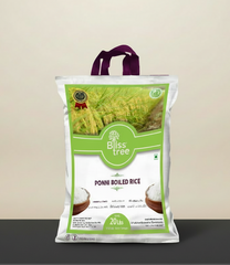 Blisstree Ponni Boiled Rice ( Semi Polished ) - 20lb