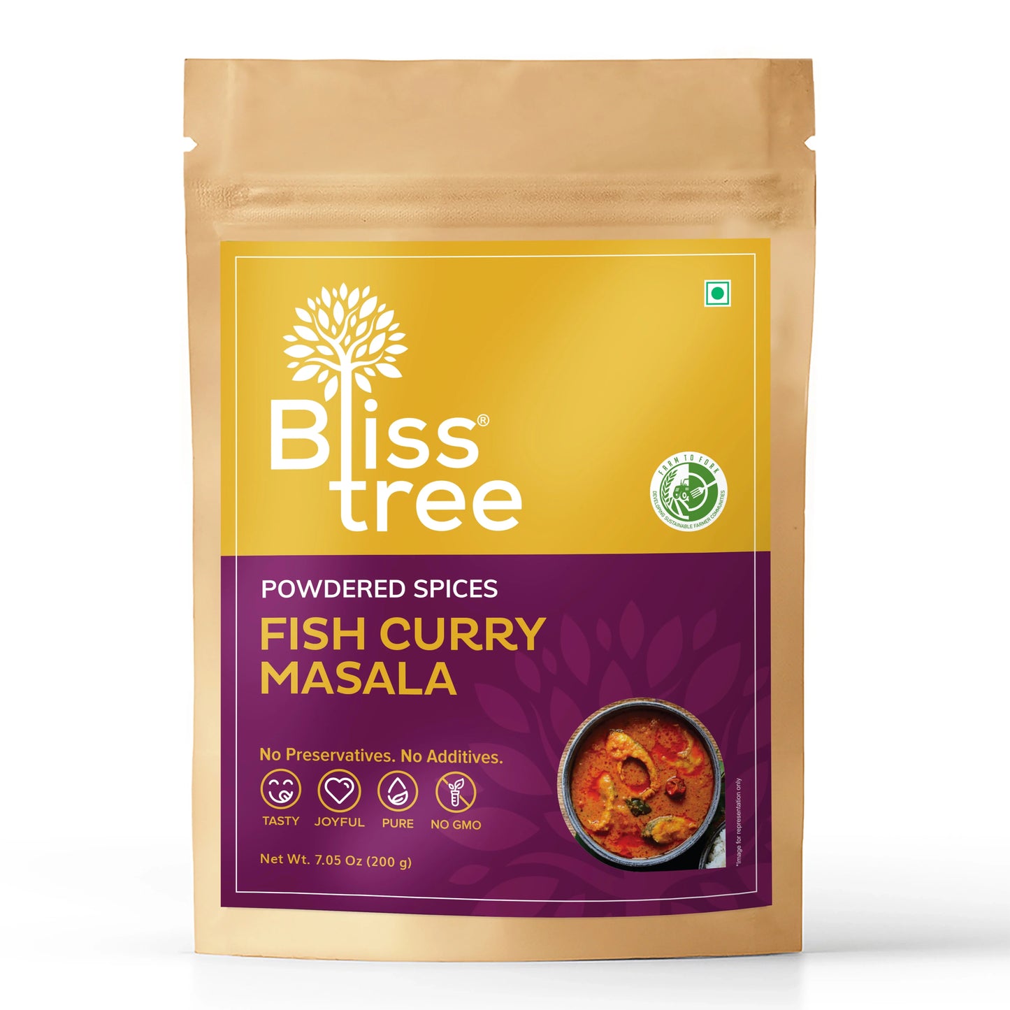 Blisstree Fish Curry Masala - 200g