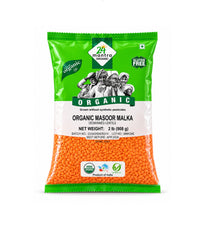 24 Mantra Organic Masoor Dal - 2lb