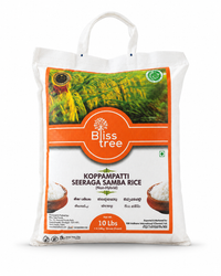 Blisstree Seeraga Samba Rice - 10lb